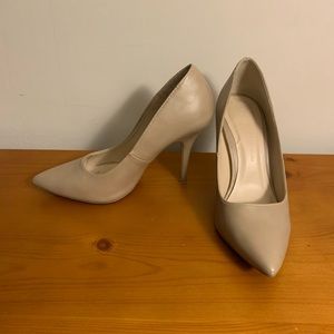 EUC Beige Wild Diva Heels